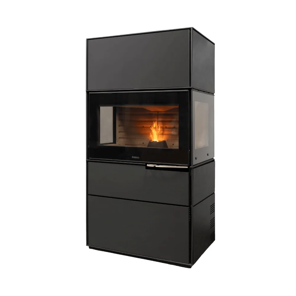 Hybridofen Aduro H6 Lux für Holz und Pellets 11 kW