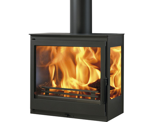 Kaminofen Panadero Onix Wall Stahl schwarz 7,8 kW