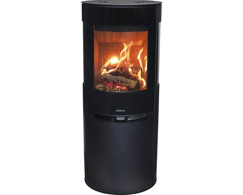 Kaminofen Aduro 9-5 Lux Air Stahl schwarz 8 kW mit Holzfach