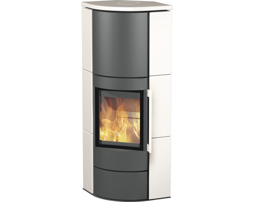 Kaminofen Fireplace Adelaide Keramik 6,2 kW mit Wärmespeicherfach