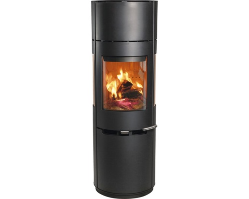 Kaminofen Aduro 9-7 Stahl schwarz 8 kW mit Speichersteinen und Wärmespeicher