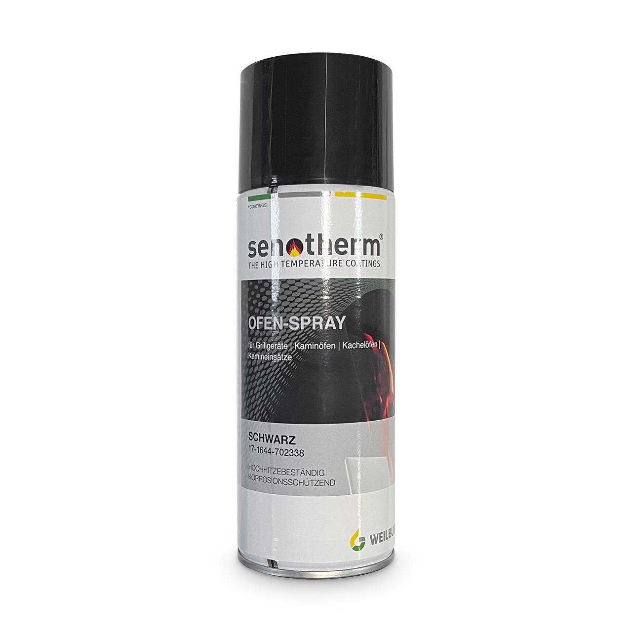 Senotherm Ofenspray hitzebeständig schwarz 400 ml