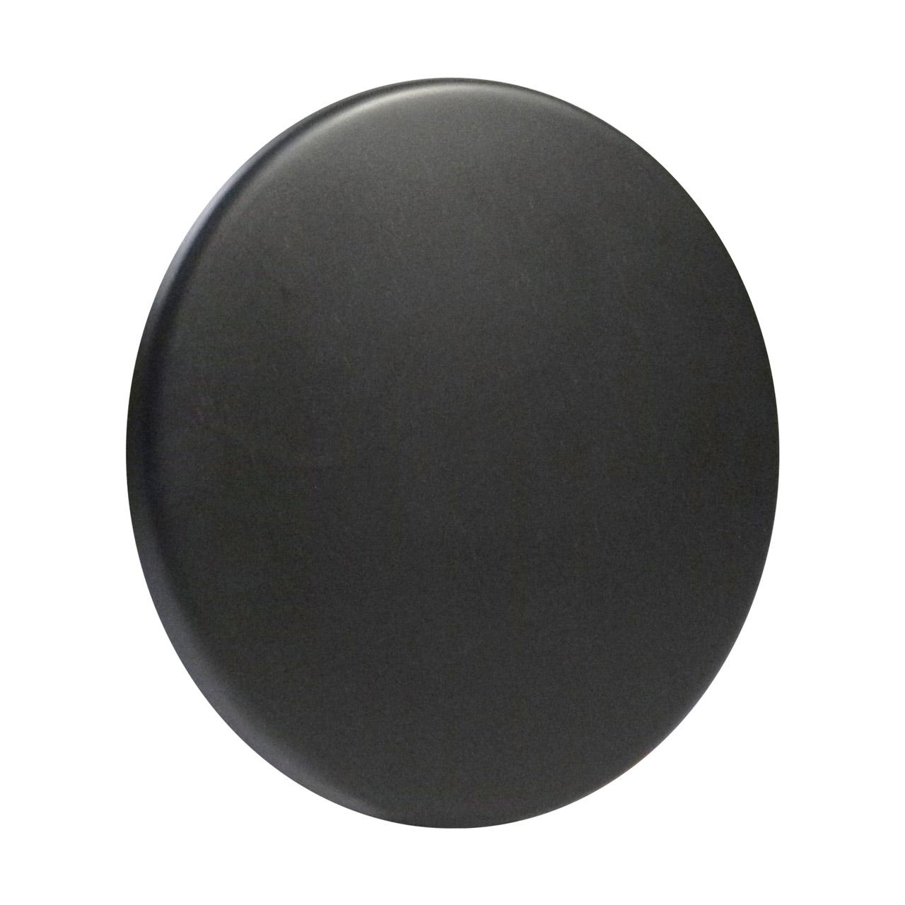 Ofenrohr Blinddeckel Kapsel DN 150 mm schwarz