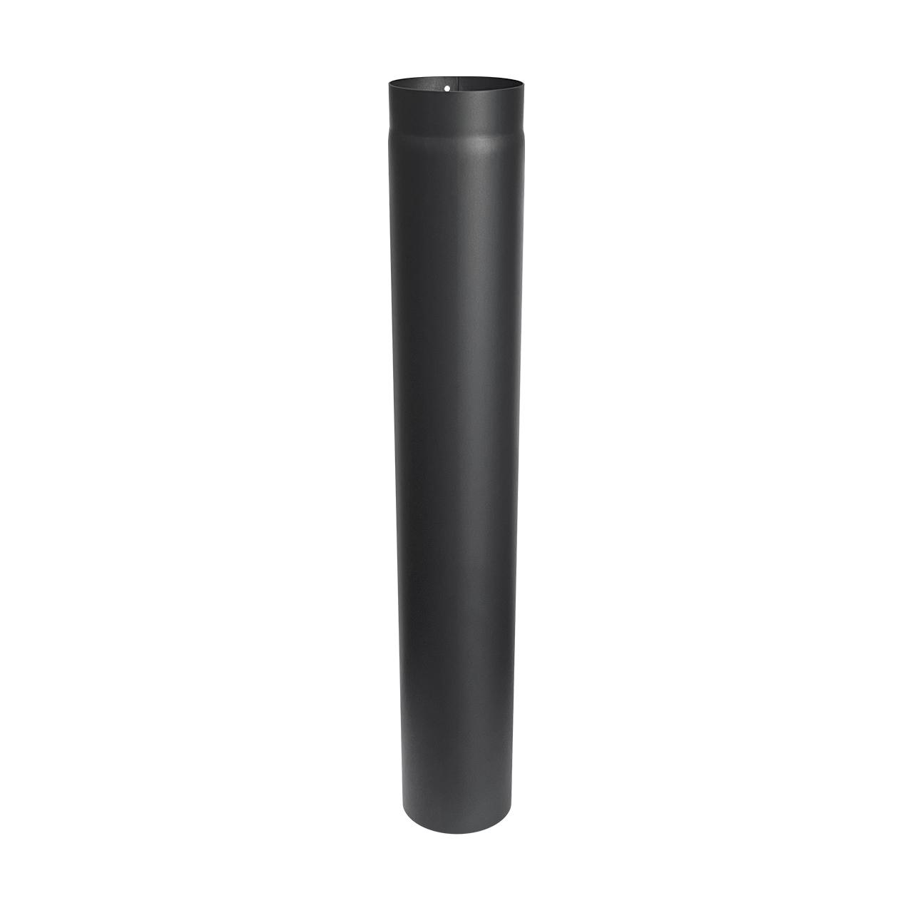 Ofenrohr DN 200 mm Länge 1000 mm schwarz