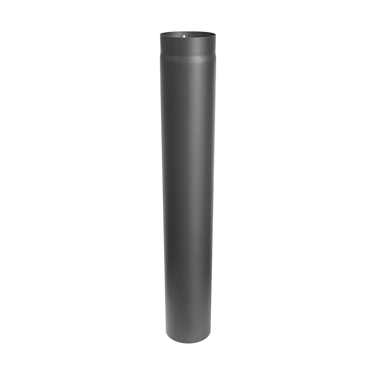 Ofenrohr DN 120 mm Länge 1000 mm gussgrau