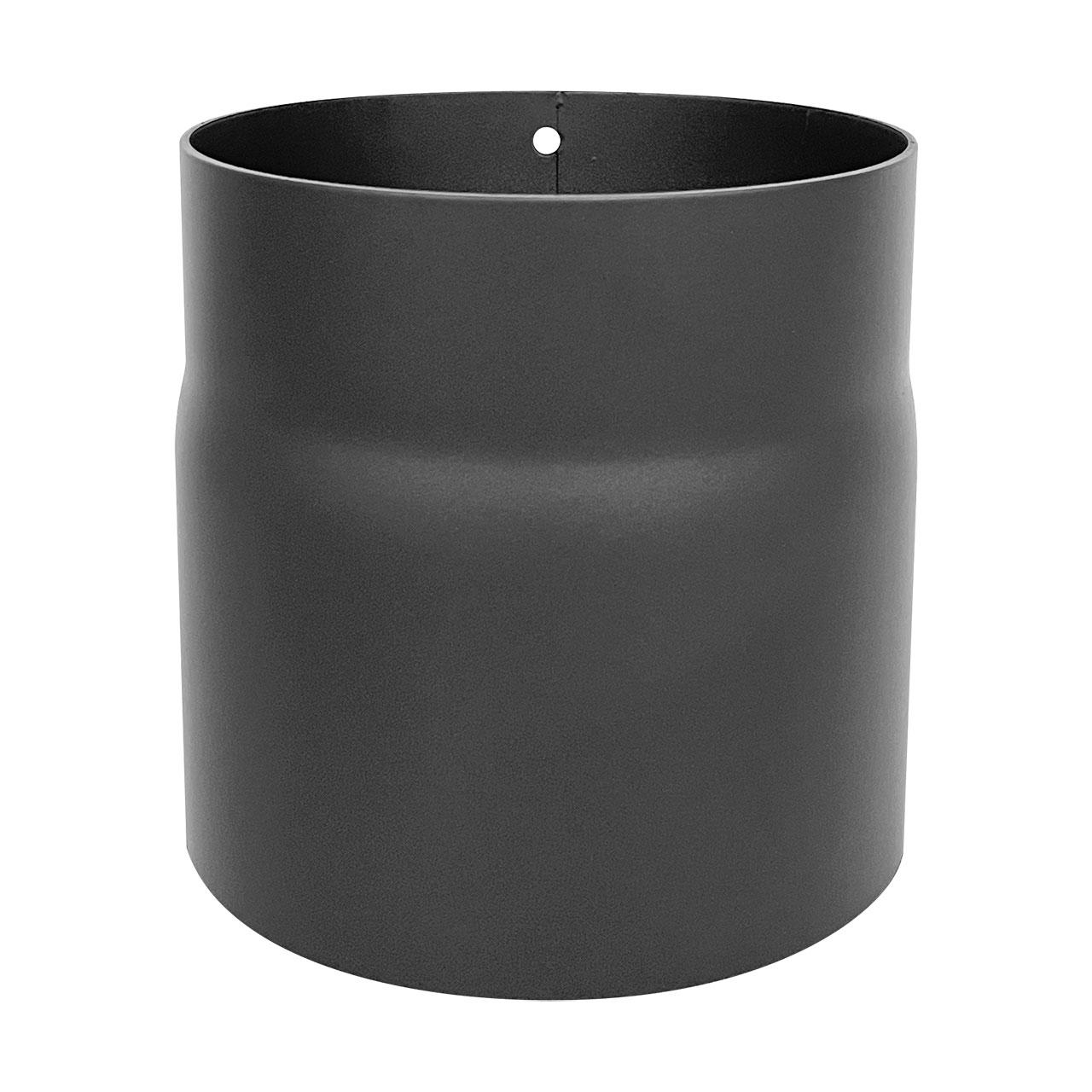 Ofenrohr DN 150 mm Länge 150 mm gussgrau