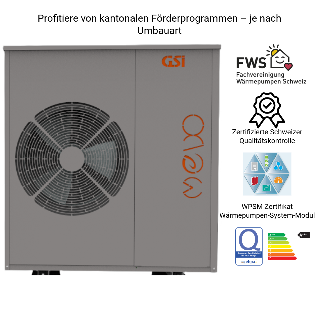 Wärmepumpe TP Aura 108, Wärmeleistung 8.7kW